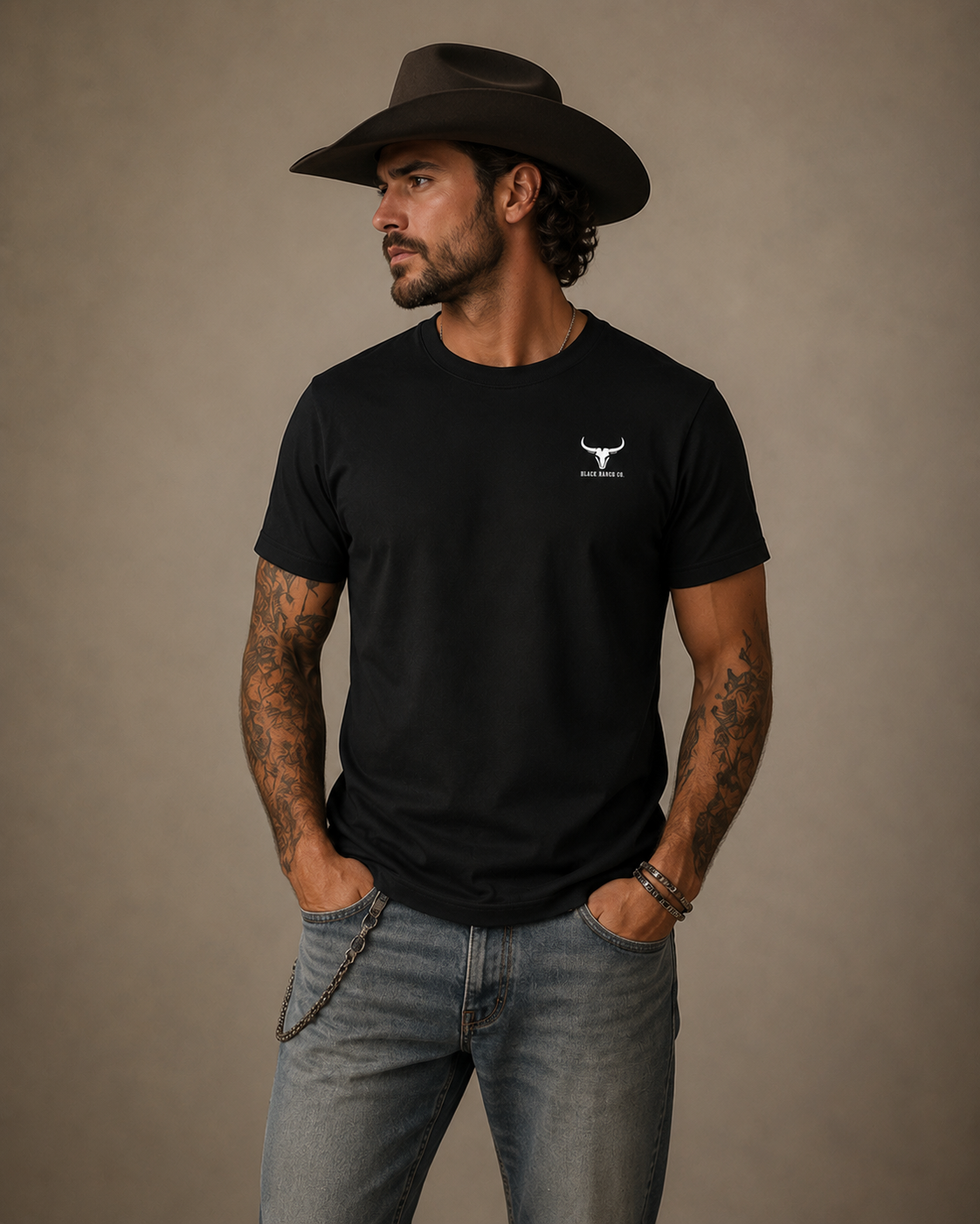 Camiseta Regular Premium - Minimal Bull