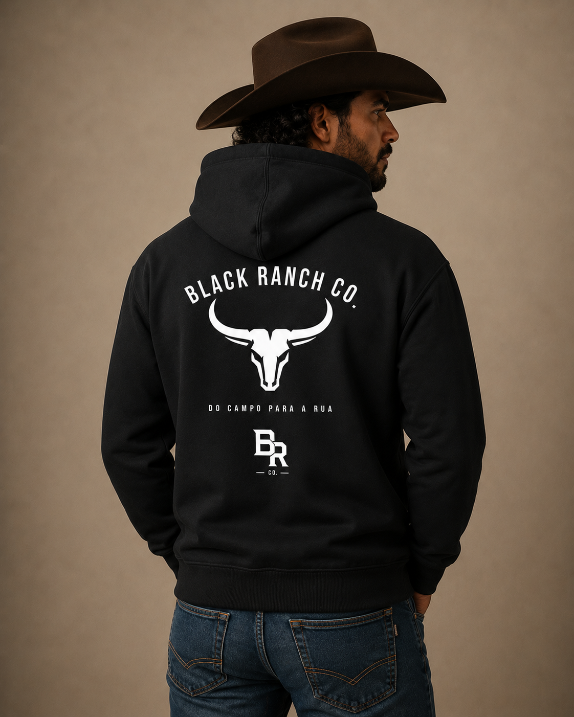 Moletom Canguru - Back Bull