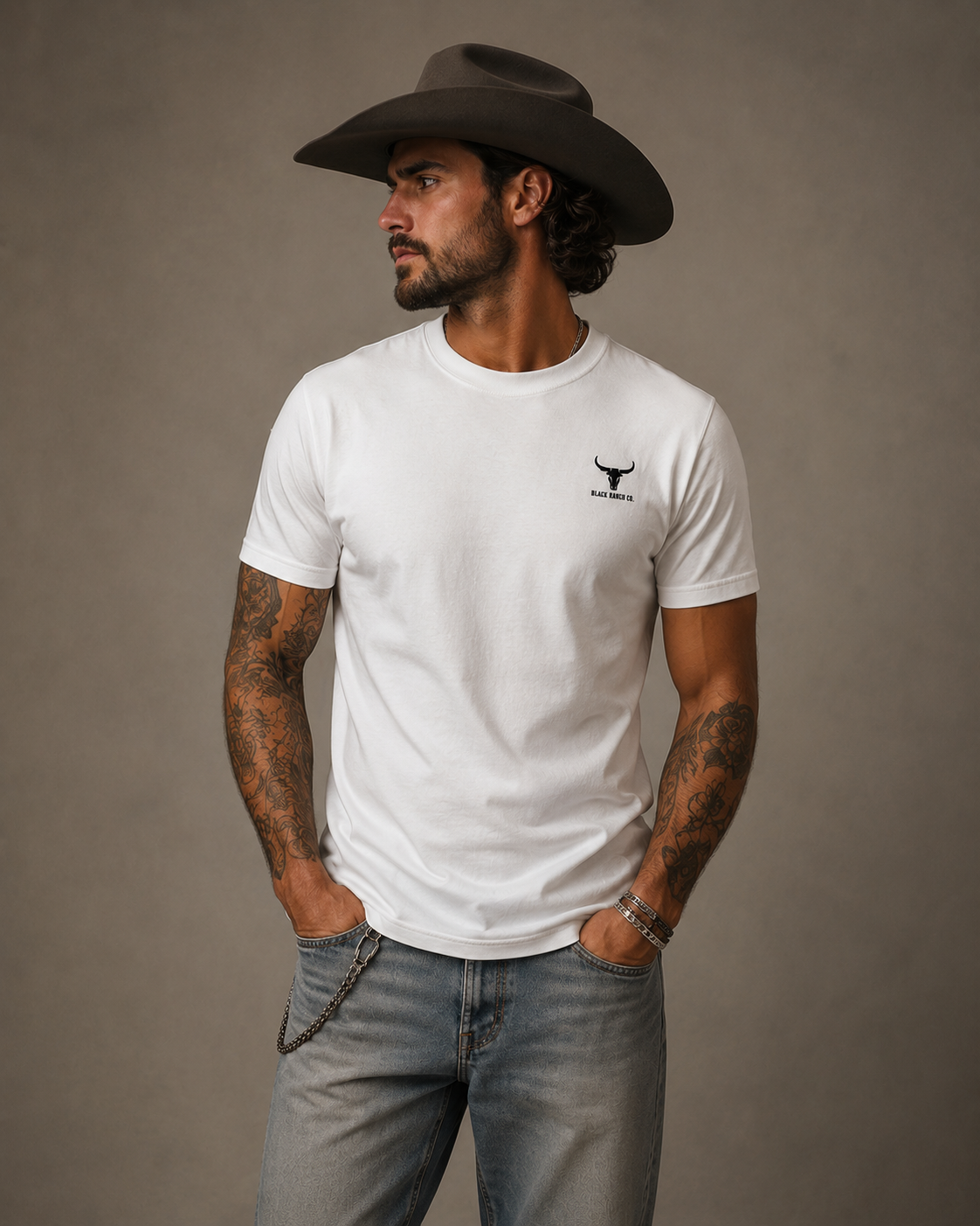 Camiseta Regular Premium – Minimal Bull